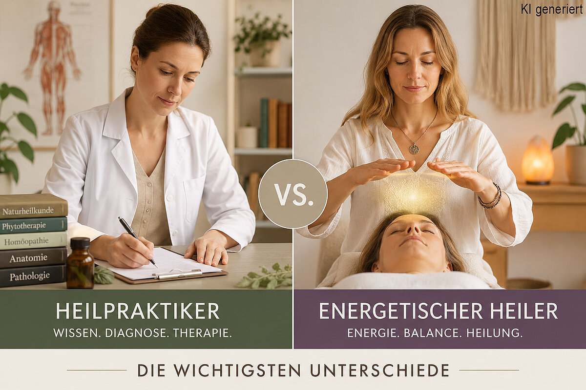 Heilpraktiker vs. Energetischer Heiler